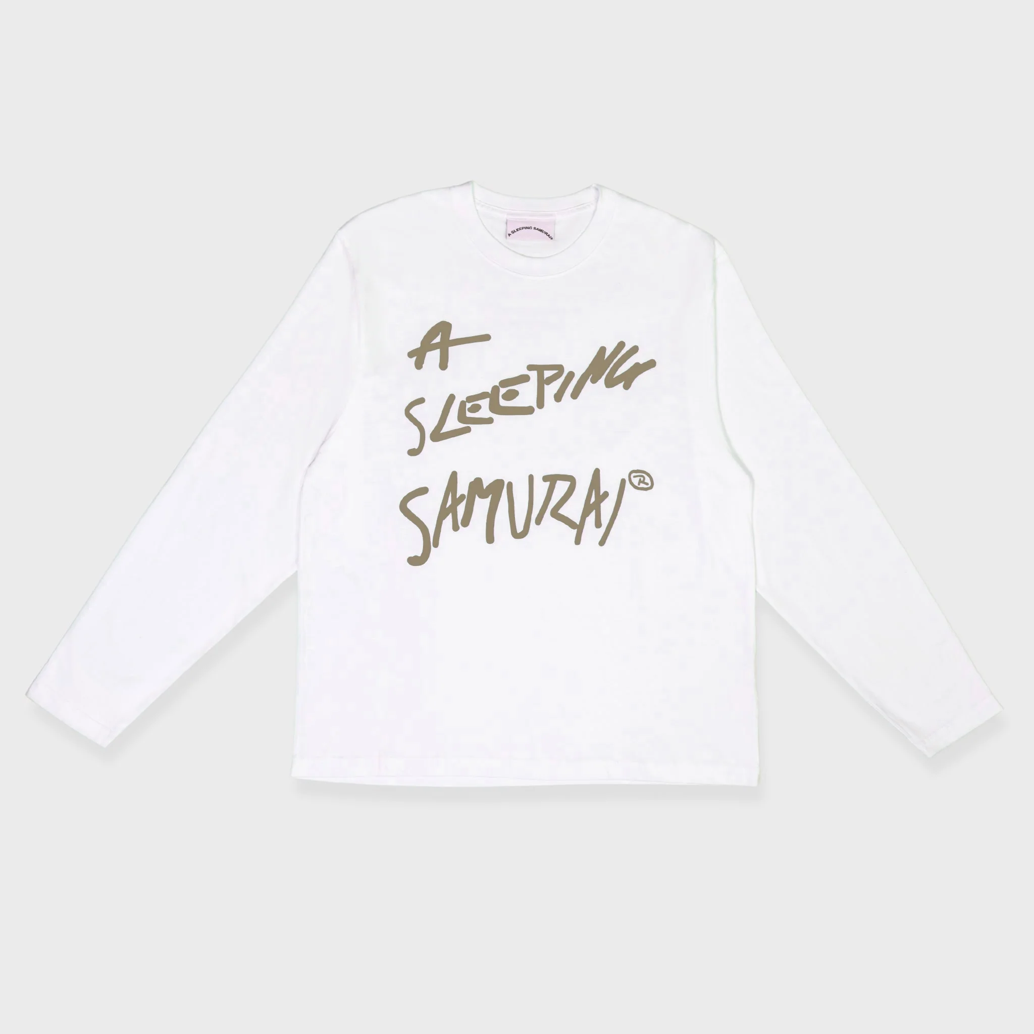 MEN'S GRAFFITI MESSAGE LONG-SLEEVE ORGANIC T-SHIRT