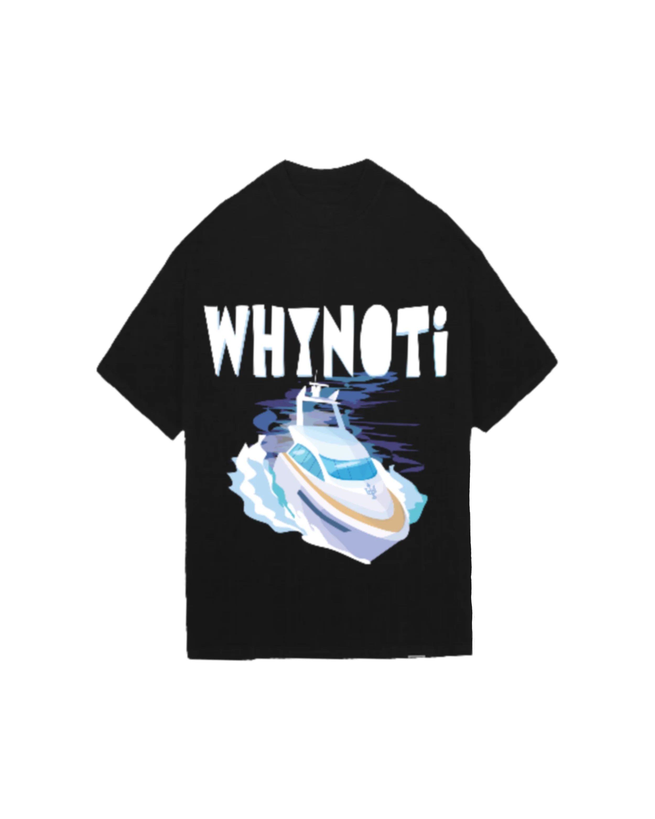 Illu Yacht Black T-SHIRT
